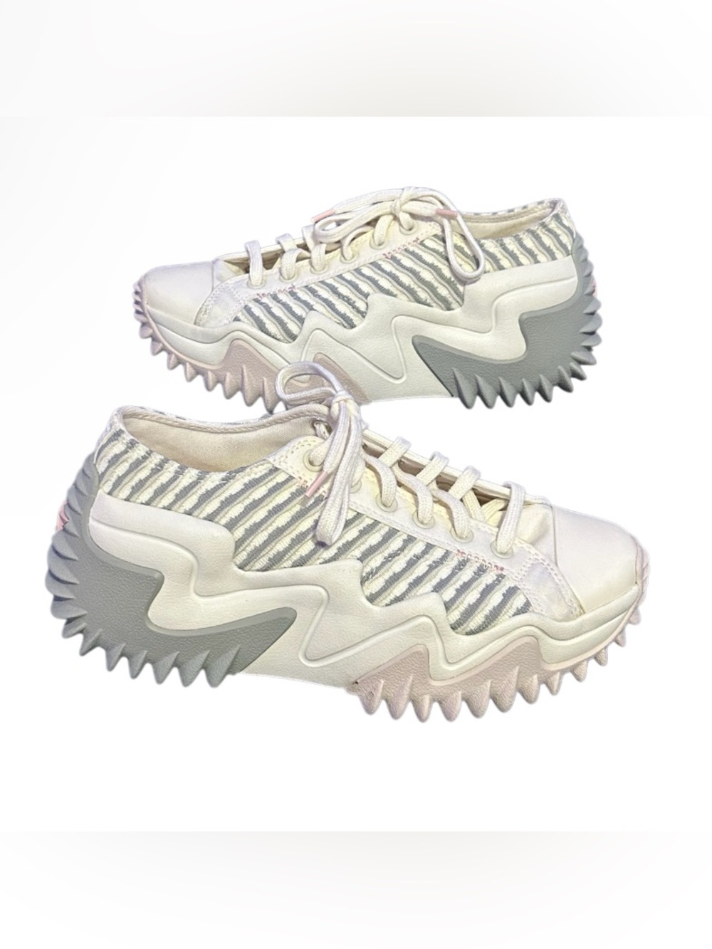 Converse Run Star Motion Platform Crafted Canvas Low 'Egret' sneakers 9.5